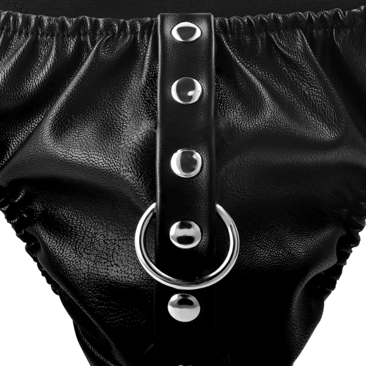 DARKNESS - SUBMISSION-TANGA MIT METALLKETTE - INTIM SPACE Online Sexshop