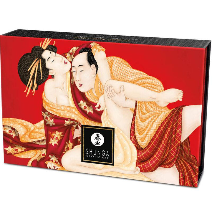 SHUNGA - ERDBEER-ESSBARE MASSAGEPULVER-SET - INTIM SPACE Online Sexshop