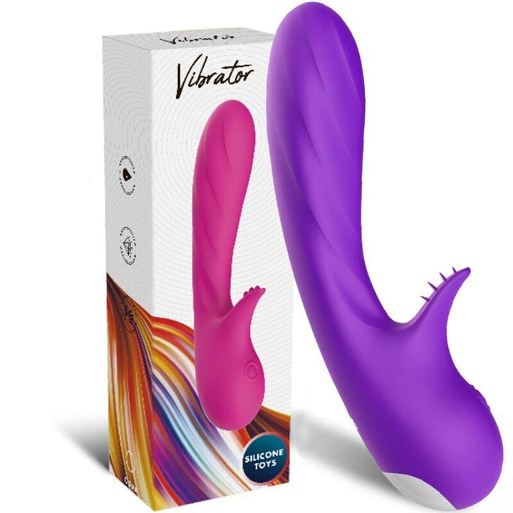 ARMONY - ROMANCE VIBRATOR MIT STIMULATOR LILA - INTIM SPACE Online Sexshop