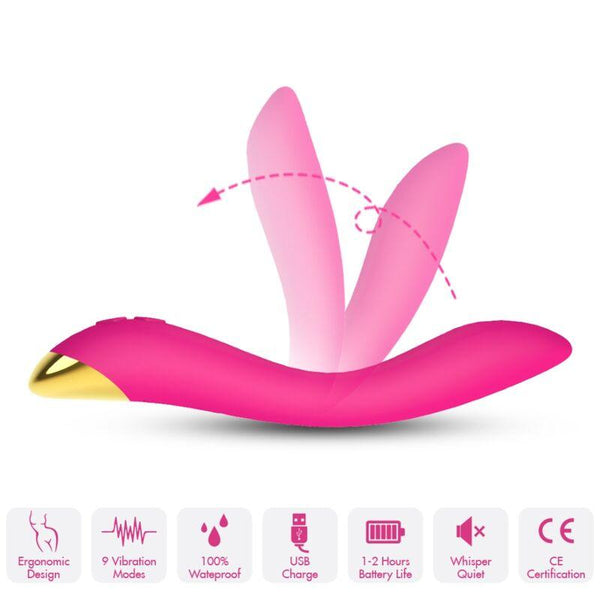 ARMONY - FLAMINGO VIBRATOR MULTIPOSITION FUCHSIA - INTIM SPACE Online Sexshop