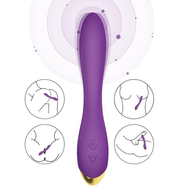 ARMONY - FLAMINGO VIBRATOR MULTIPOSITION LILA - INTIM SPACE Online Sexshop