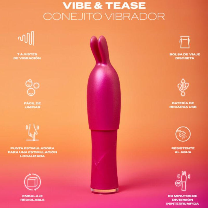 DUREX - TOY VIBE - TEASE VIBRATOR - INTIM SPACE Online Sexshop