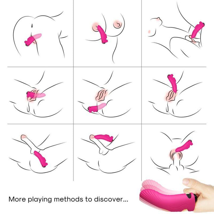 ARMONY - AURORA VIBRATOR FINGER FUCHSIA - INTIM SPACE Online Sexshop