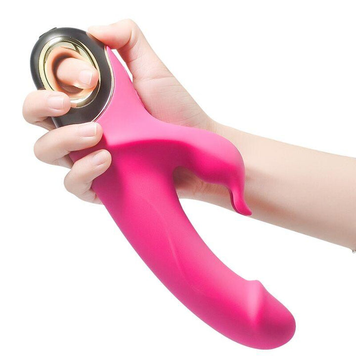 ARMONY - METEROR DILDO VIBRATOR RABBIT ROTATOR FUCHSIA - INTIM SPACE Online Sexshop