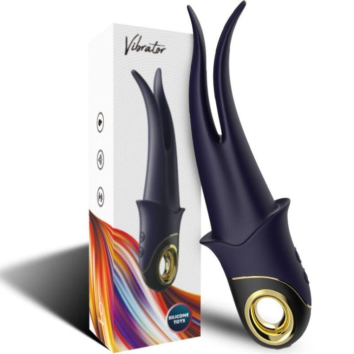 ARMONY - SHADOW VIBRATOR DOPPELKOPF TEASING BLAU - INTIM SPACE Online Sexshop