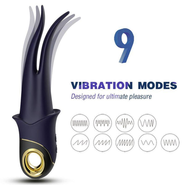 ARMONY - SHADOW VIBRATOR DOPPELKOPF TEASING BLAU - INTIM SPACE Online Sexshop