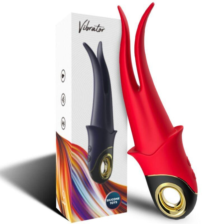 ARMONY - SHADOW VIBRATOR DOPPELKOPF TEASING ROT - INTIM SPACE Online Sexshop