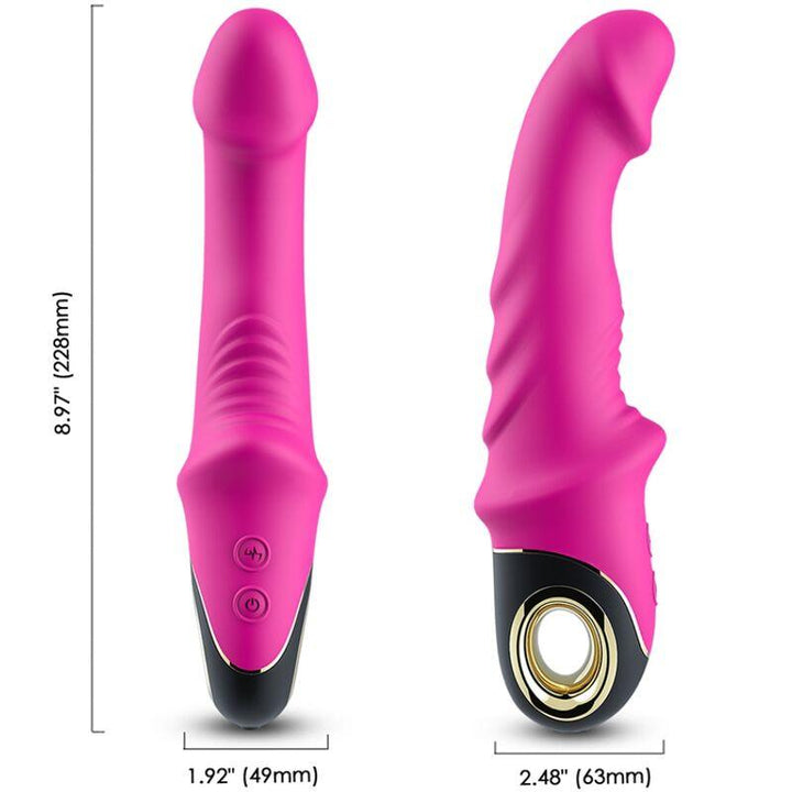 ARMONY - JOYBLADE DILDO VIBRATOR ROTATOR FUCHSIA - INTIM SPACE Online Sexshop