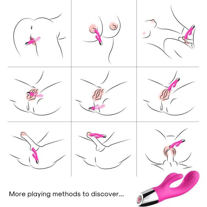 ARMONY - VIBRATOR KANINCHEN FUCHSIA - INTIM SPACE Online Sexshop