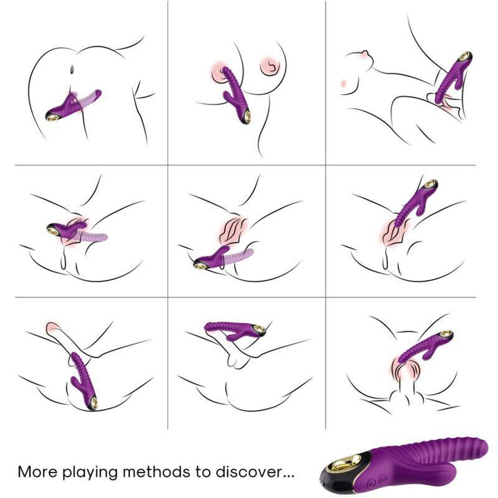 ARMONY - ETERNITY VIBRATOR SILIKON LILA - INTIM SPACE Online Sexshop