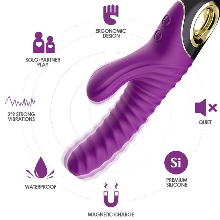 ARMONY - ETERNITY VIBRATOR SILIKON LILA - INTIM SPACE Online Sexshop