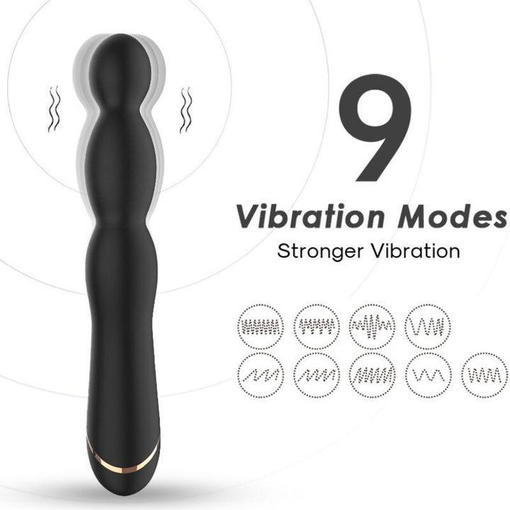 ARMONY - BAMBU VIBRATOR EINSTELLBAR SCHWARZ - INTIM SPACE Online Sexshop