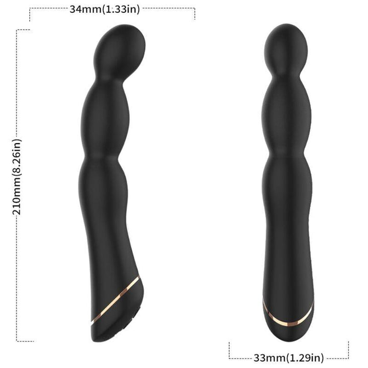 ARMONY - BAMBU VIBRATOR EINSTELLBAR SCHWARZ - INTIM SPACE Online Sexshop