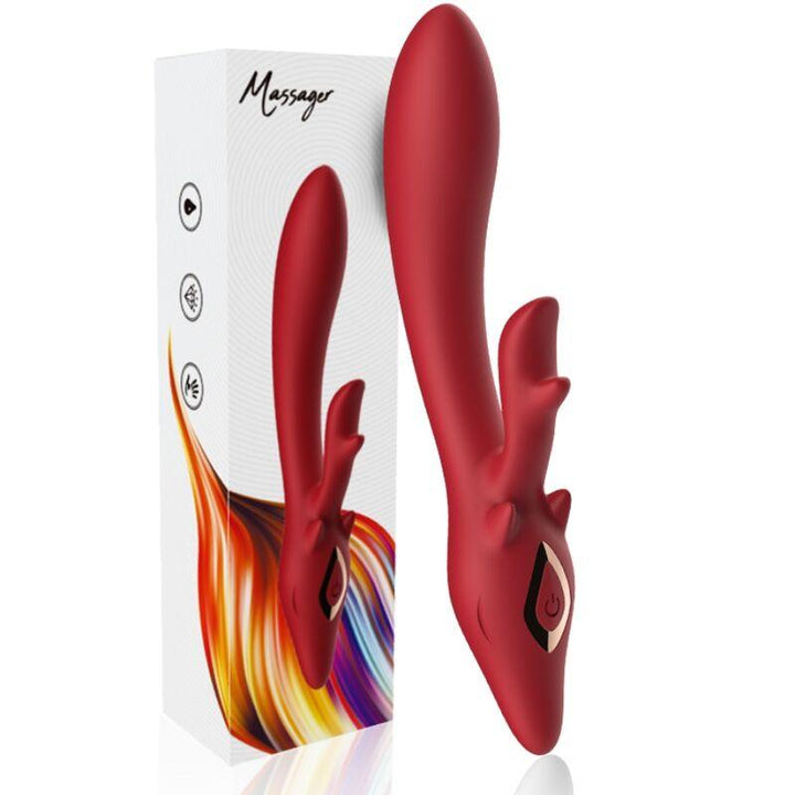 ARMONY - ELCH VIBRATOR KANINCHEN GEBOGEN ROT - INTIM SPACE Online Sexshop