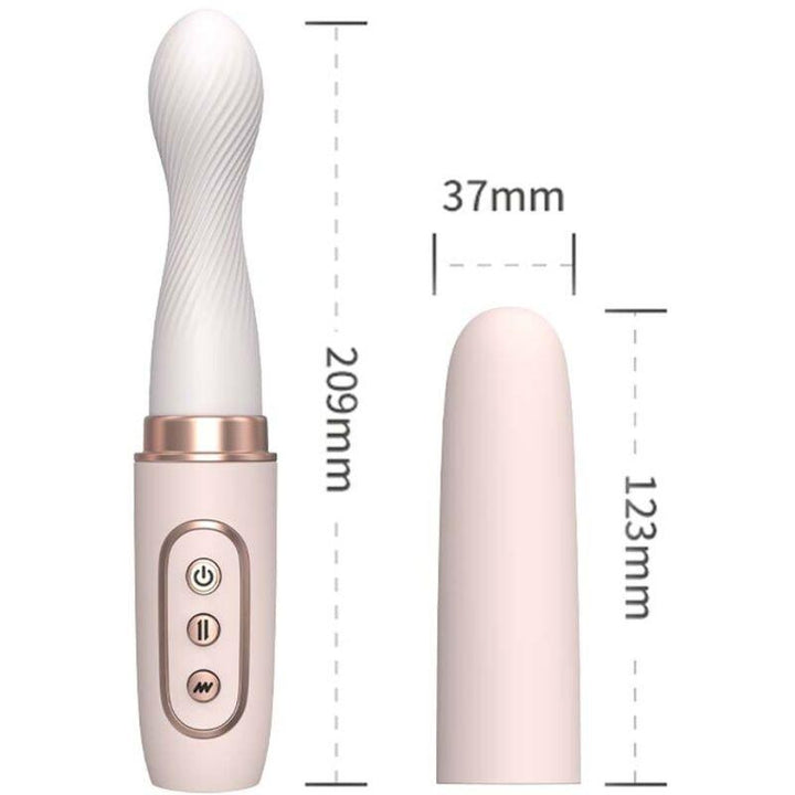 ARMONY - VIBRATOR-ROTATOR - AUTOMATISCHE TELESKOPMASCHINE GELB - INTIM SPACE Online Sexshop