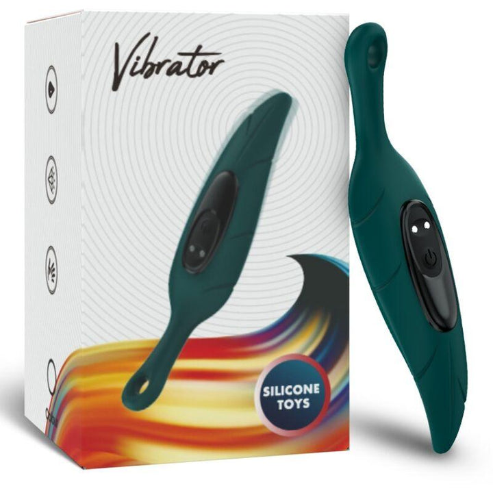 ARMONY - STIMULATOR - VIBRATOR BLATTGRÜN - INTIM SPACE Online Sexshop