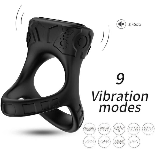 ARMONY - RINGVIBRATOR - MULTIPOSITION SCHWARZ - INTIM SPACE Online Sexshop