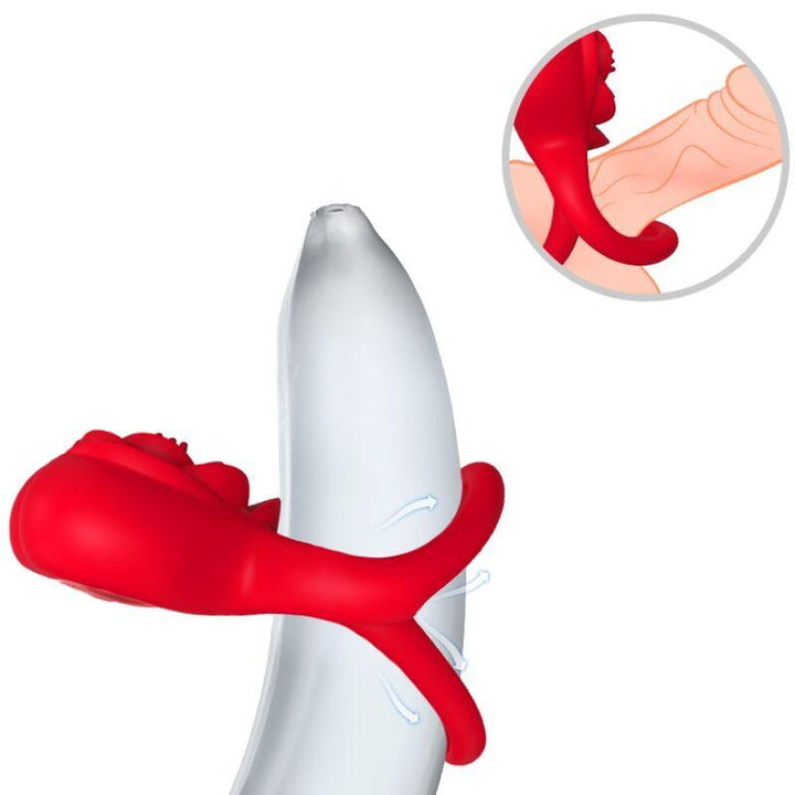 ARMONY - RINGVIBRATOR HERZ ROT - INTIM SPACE Online Sexshop