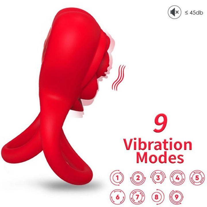 ARMONY - RINGVIBRATOR HERZ ROT - INTIM SPACE Online Sexshop