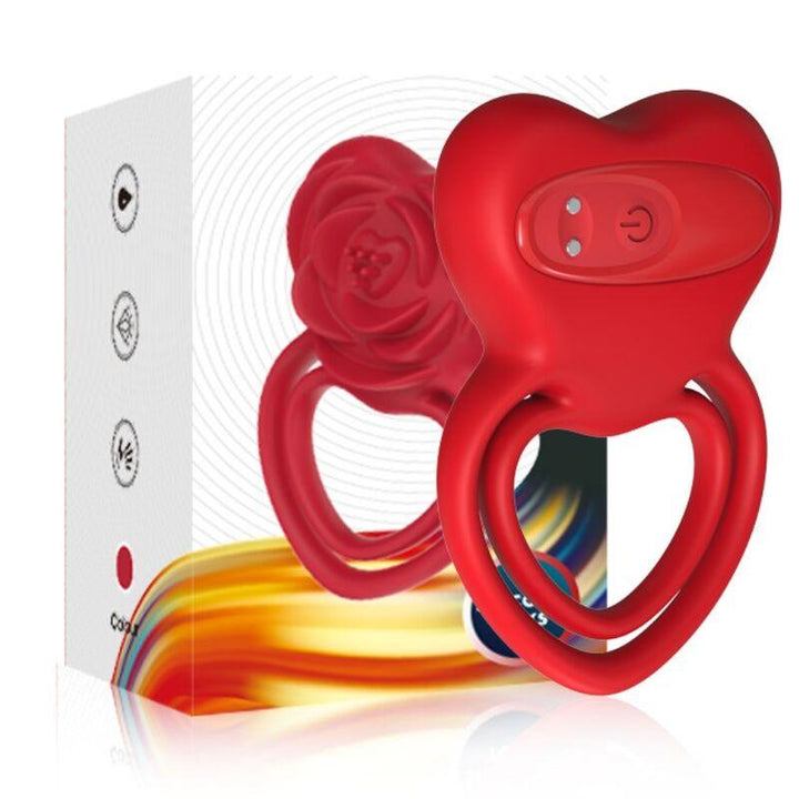 ARMONY - RINGVIBRATOR HERZ ROT - INTIM SPACE Online Sexshop