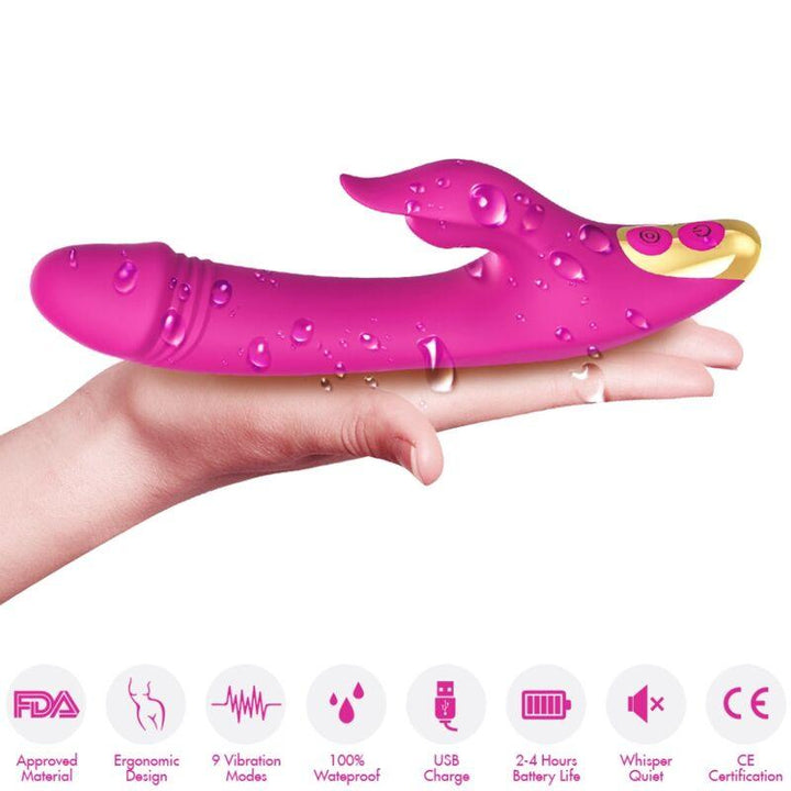 ARMONY - AMANT LECKT VIBRIERENDEN CLIT UND G-SPOT FUCHSIA - INTIM SPACE Online Sexshop