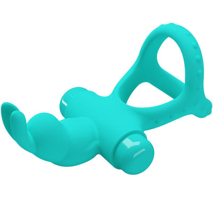 PRETTY LOVE - FIGGY GREEN RABBIT VIBRATORRING - INTIM SPACE Online Sexshop