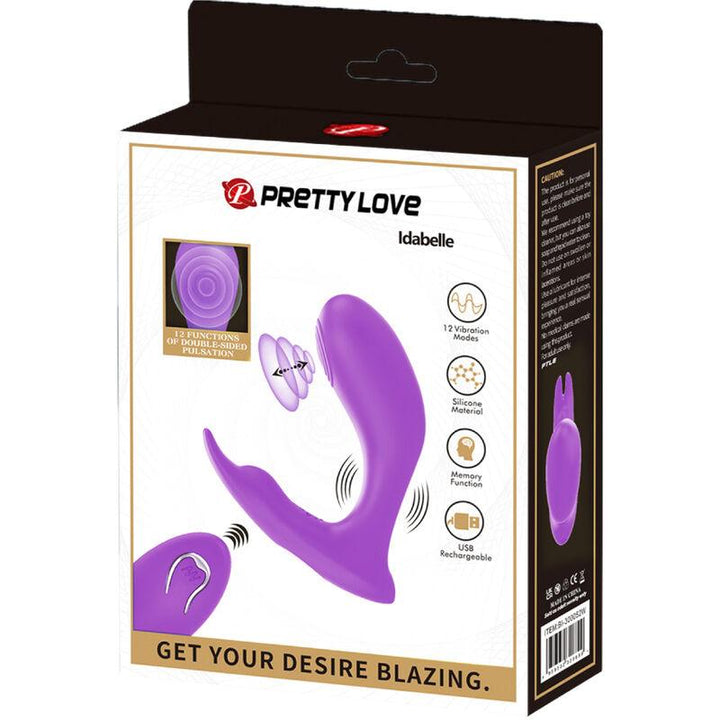 PRETTY LOVE - IDABELLE VIBRATION - PULSATION FERNBEDIENUNG VIOLETT - INTIM SPACE Online Sexshop