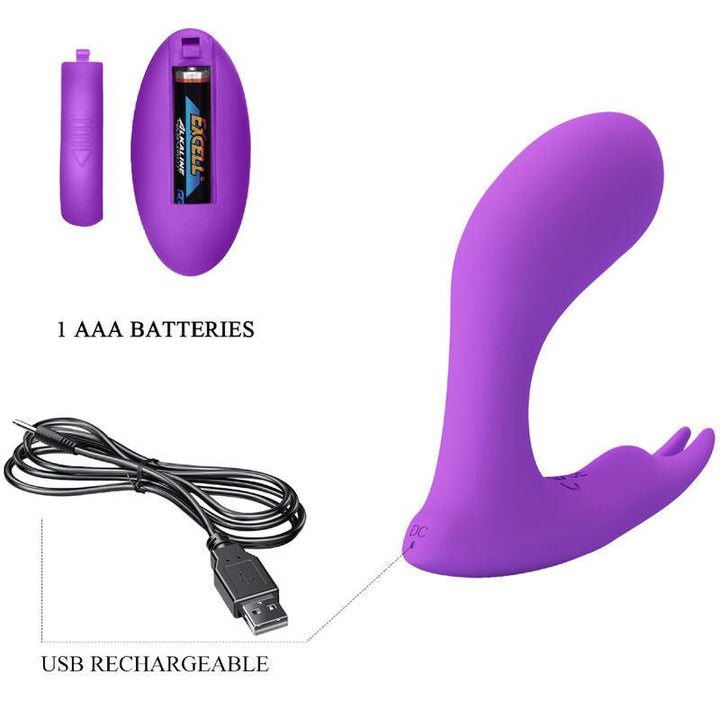 PRETTY LOVE - IDABELLE VIBRATION - PULSATION FERNBEDIENUNG VIOLETT - INTIM SPACE Online Sexshop