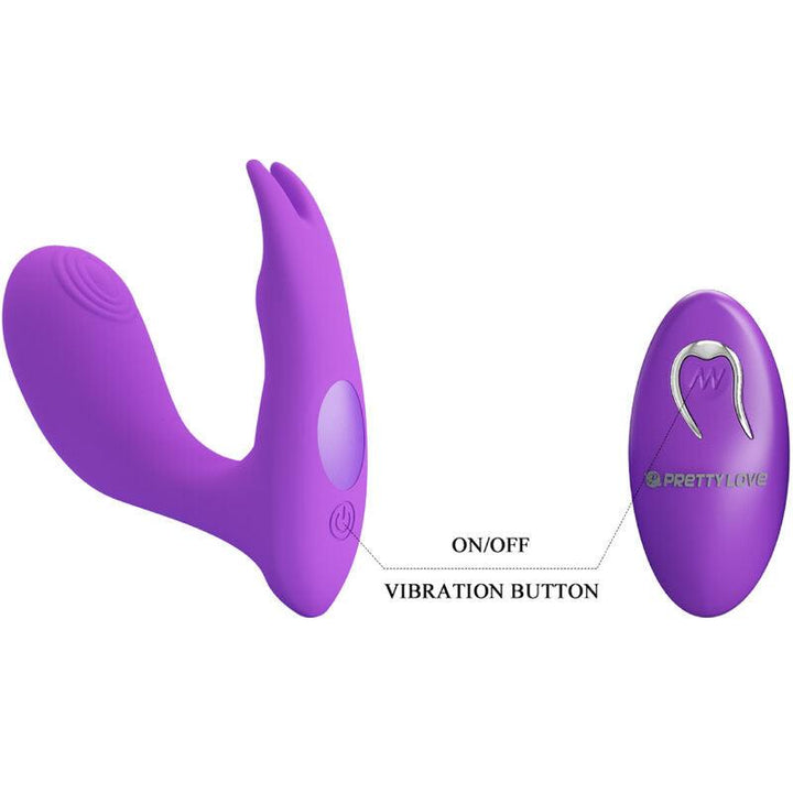 PRETTY LOVE - IDABELLE VIBRATION - PULSATION FERNBEDIENUNG VIOLETT - INTIM SPACE Online Sexshop