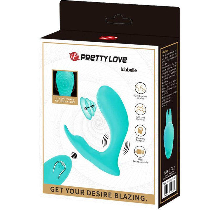 PRETTY LOVE - IDABELLE VIBRATION - PULSATION FERNBEDIENUNG BLAU - INTIM SPACE Online Sexshop