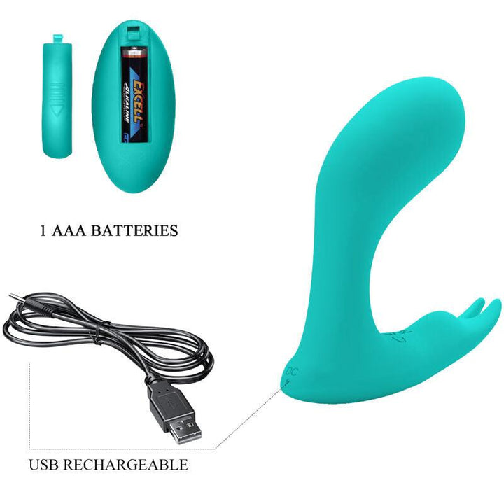 PRETTY LOVE - IDABELLE VIBRATION - PULSATION FERNBEDIENUNG BLAU - INTIM SPACE Online Sexshop