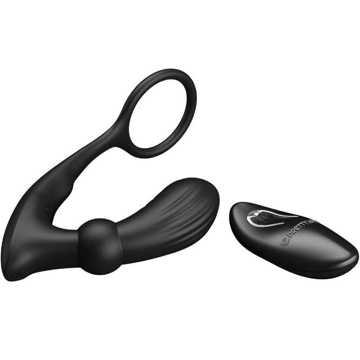 PRETTY LOVE - WARREN BLACK ANALRING - VIBRATOR - INTIM SPACE Online Sexshop