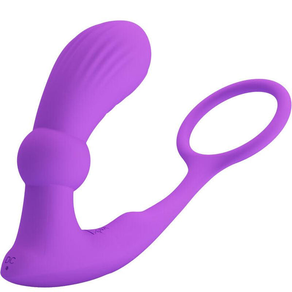 PRETTY LOVE - WARREN VIOLET ANALRING - VIBRATOR - INTIM SPACE Online Sexshop