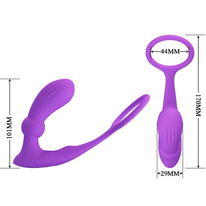 PRETTY LOVE - WARREN VIOLET ANALRING - VIBRATOR - INTIM SPACE Online Sexshop