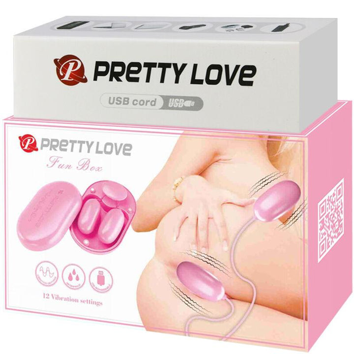 PRETTY LOVE - FUN BOX ROSA VIBRIERENDE KUGEL - INTIM SPACE Online Sexshop