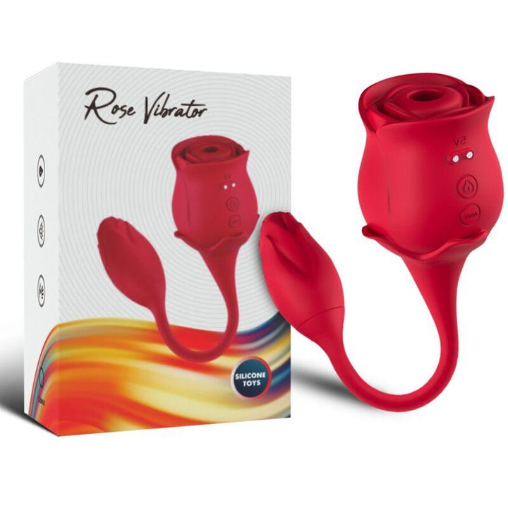 ARMONY - ROSA LECKENDE VIBRIERENDE KLITZITÄT - VIBRATOR ROT - INTIM SPACE Online Sexshop