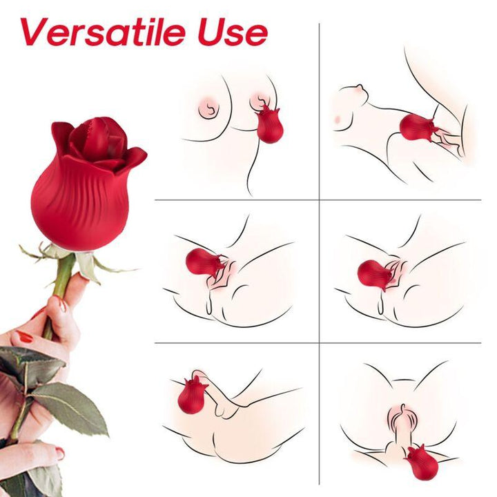 ARMONY - ROSA VIBRATOR - STIMULATOR ROT - INTIM SPACE Online Sexshop