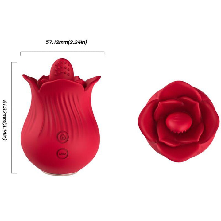 ARMONY - ROSA VIBRATOR - STIMULATOR ROT - INTIM SPACE Online Sexshop