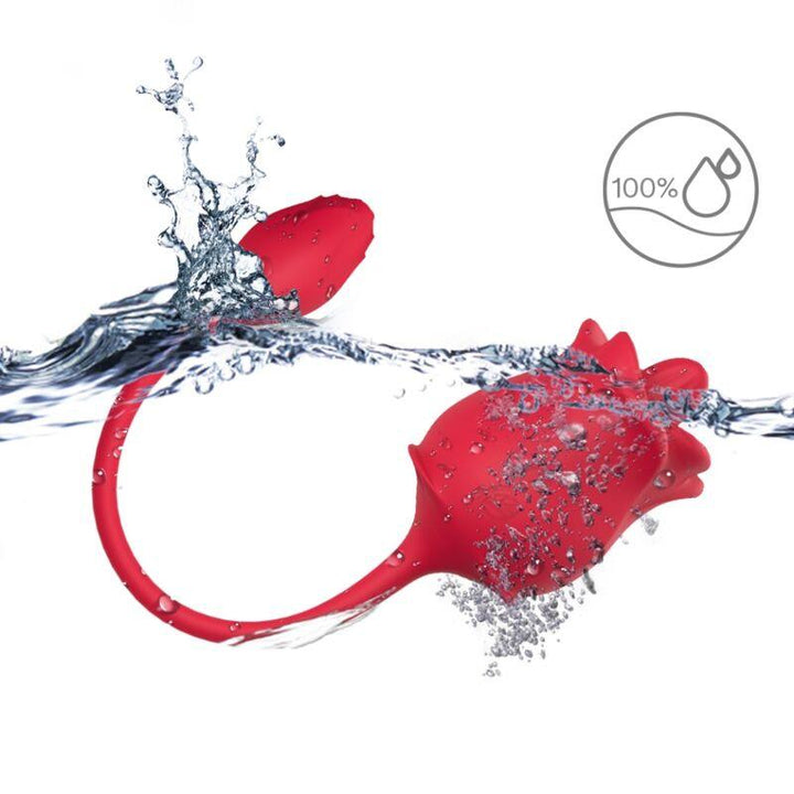 ARMONY - ROSA STIMULATOR - VIBRATOR COLA RED - INTIM SPACE Online Sexshop