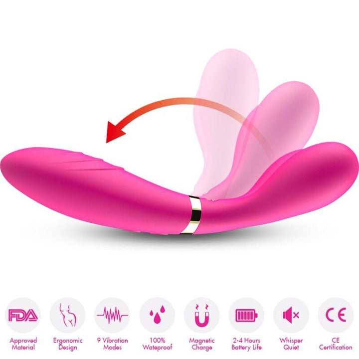 ARMONY - Y-WAND MASSAGER - VIBRATOR DOPPELKOPF FUCHSIA - INTIM SPACE Online Sexshop