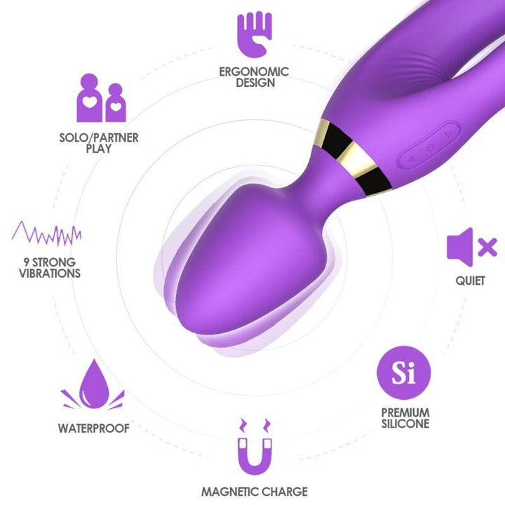 ARMONY - MASSAGER - VIBRATOR KANINCHEN LILA - INTIM SPACE Online Sexshop