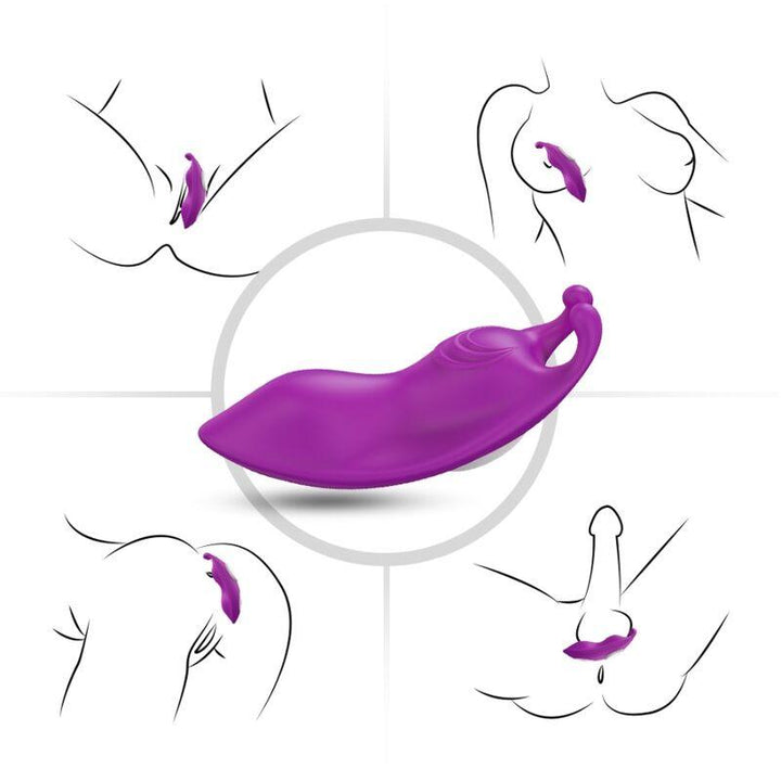 ARMONY - HONEYBEE TRAGBARES HÖSCHEN VIBRATOR G-SPOT FERNBEDIENUNG LILA - INTIM SPACE Online Sexshop