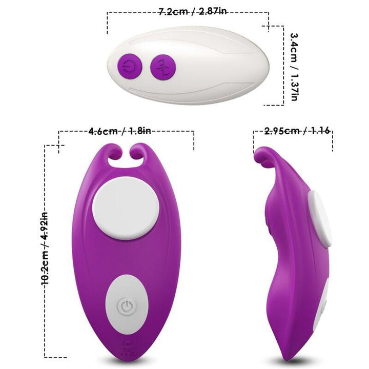 ARMONY - HONEYBEE TRAGBARES HÖSCHEN VIBRATOR G-SPOT FERNBEDIENUNG LILA - INTIM SPACE Online Sexshop