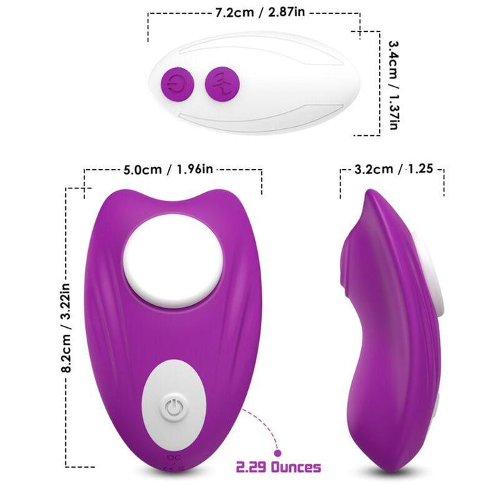 ARMONY - BUTTERFLY TRAGBARES HÖSCHEN VIBRATOR MIT FERNBEDIENUNG LILA - INTIM SPACE Online Sexshop