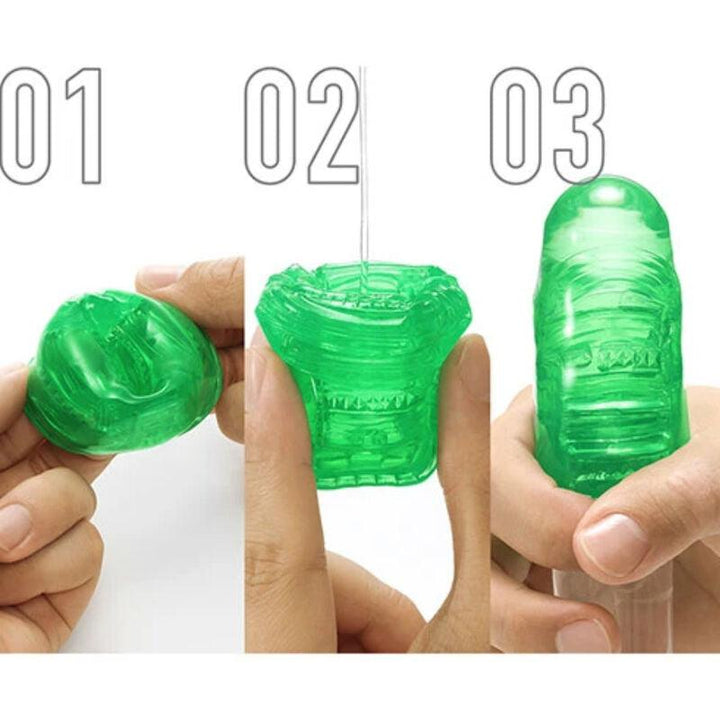 TENGA - UNI EMERALD MASTURBATOR-Fingerhut - INTIM SPACE Online Sexshop