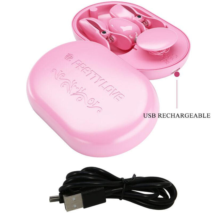 PRETTY LOVE - ÜBERRASCHUNGSBOX ROSA ELEKTROSTIMULATIONSPINZETTE - INTIM SPACE Online Sexshop