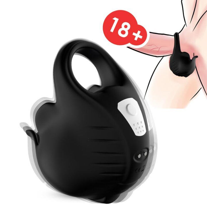 ARMONY - SCHRÖPFEN VIBRATORRING FERNBEDIENUNG SCHWARZ - INTIM SPACE Online Sexshop