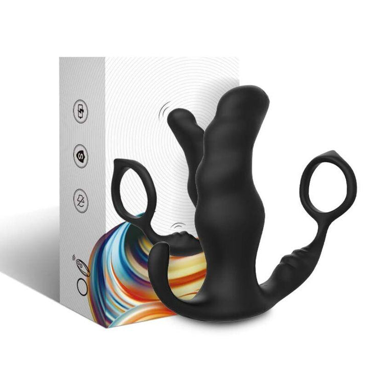 ARMONY - KNIGHT VIBRATOR ANAL PROSTATA - RING FERNBEDIENUNG SCHWARZ - INTIM SPACE Online Sexshop