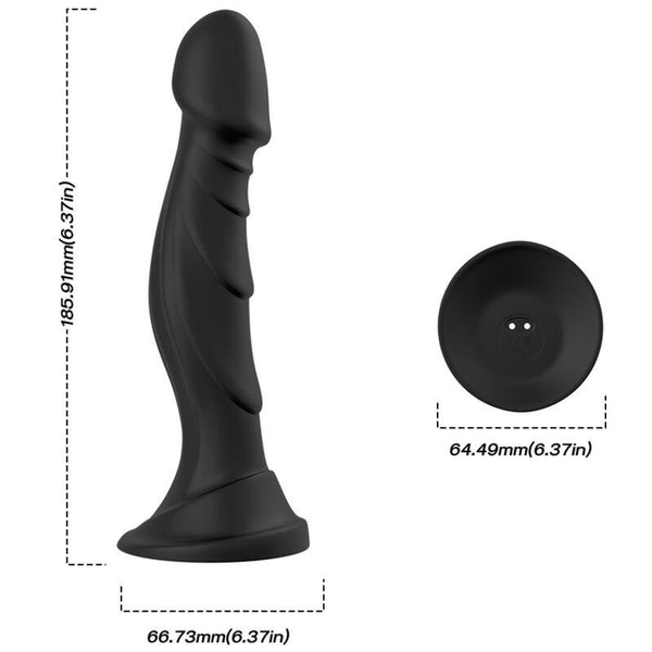 ARMONY - DILDO VIBRATOR - ANAL PLUG FERNBEDIENUNG SCHWARZ - INTIM SPACE Online Sexshop