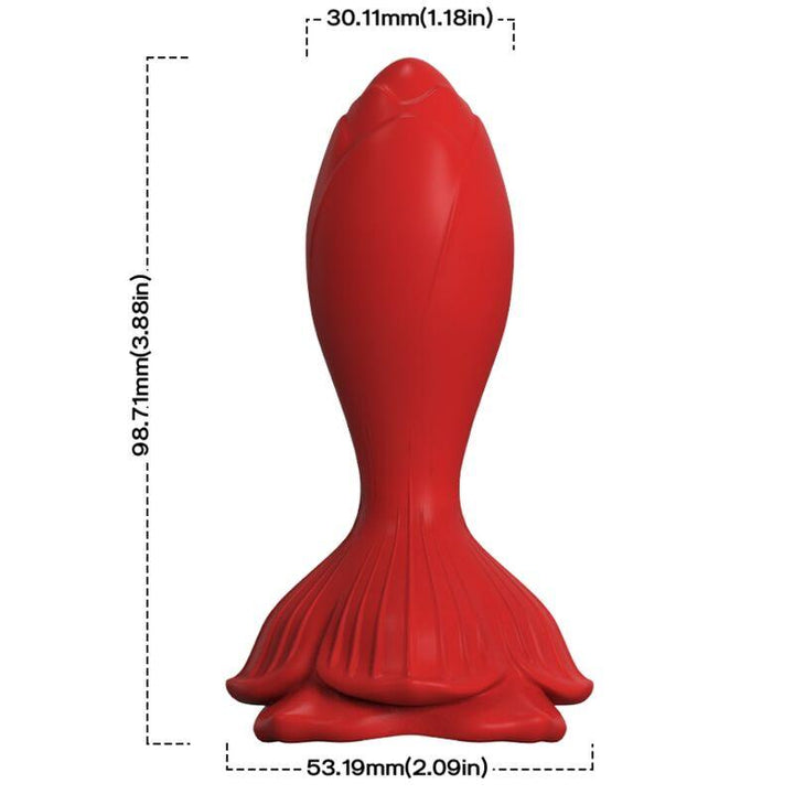 ARMONY - ROSA VIBRATOR - ANALPLUG KLEINE FERNBEDIENUNG ROT - INTIM SPACE Online Sexshop